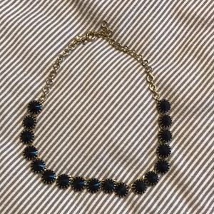 Navy JCrew necklace